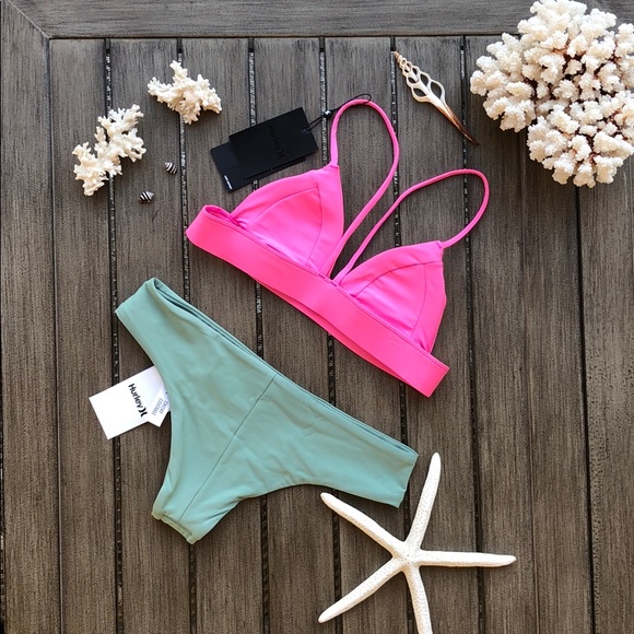 🌴🔆HURLEY- QUICK DRY BRALETTE SURF BIKINI SET🔆🌴 - Picture 9 of 11